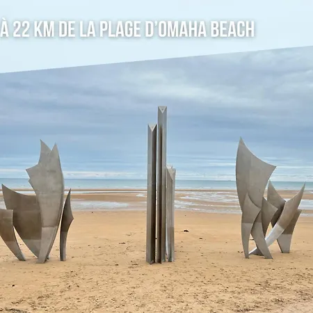 Lejlighed Les Remparts Spacieux 1 Er Etage Plein De Charme, Bien Equipe Plein Centre Proche Plages Du Debarquement Parking Gratuit A Proximite *